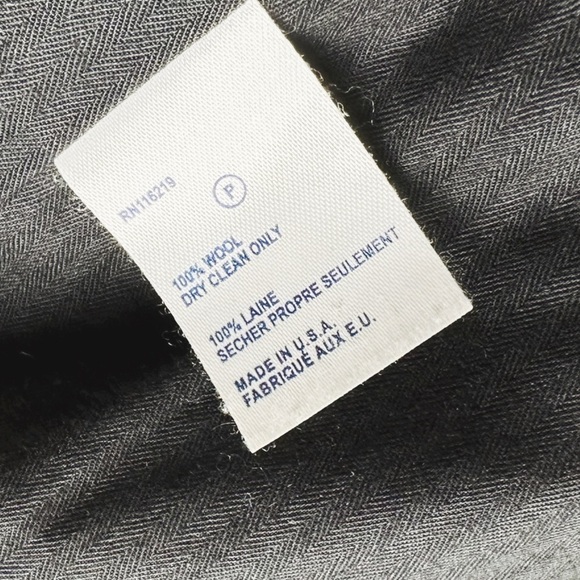 Vintage Steven Alan Woolrich 100% Wool Double Breasted Jacket Chartreuse - Picture 10 of 10